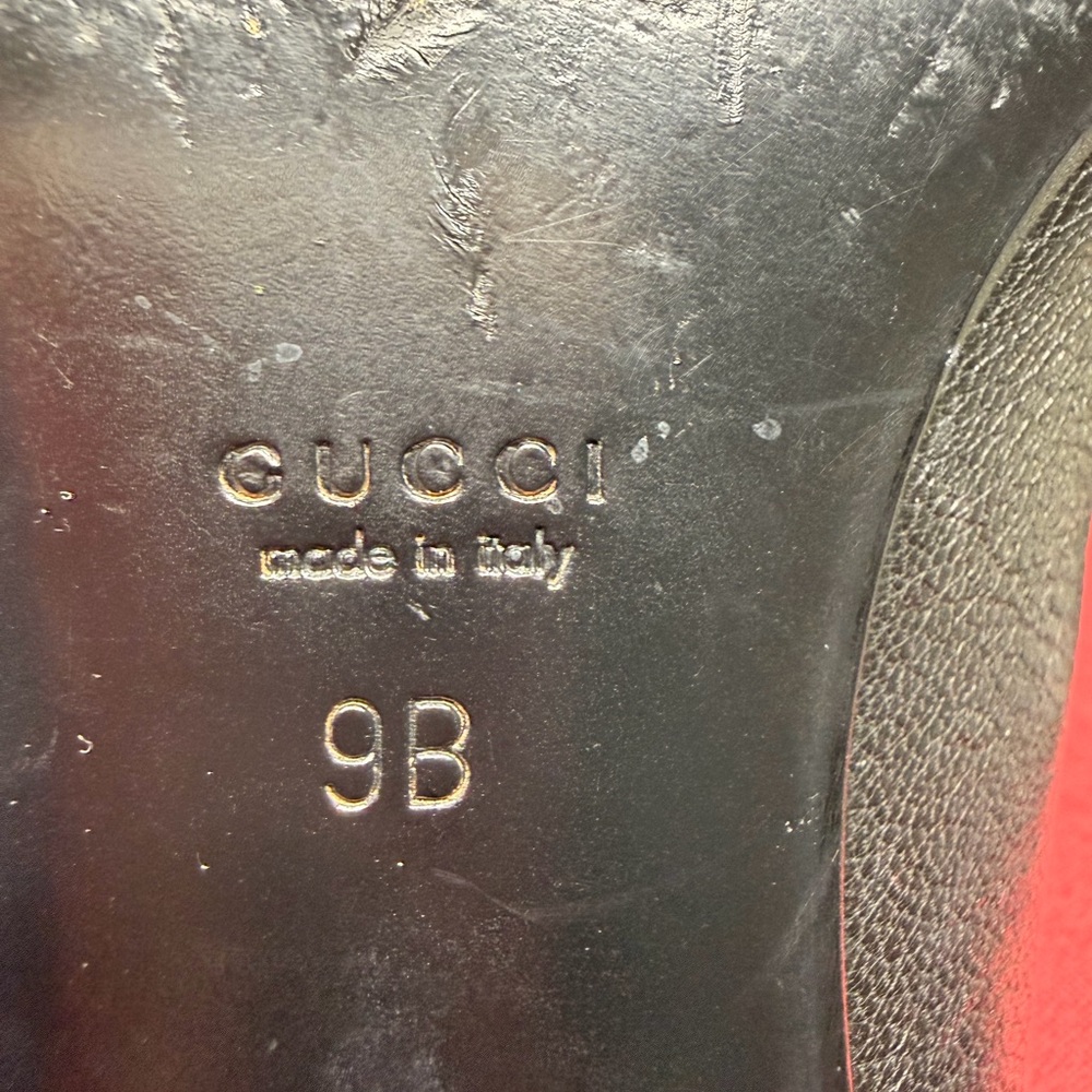 Gucci Black Leather Footwear - Picture 6 of 8